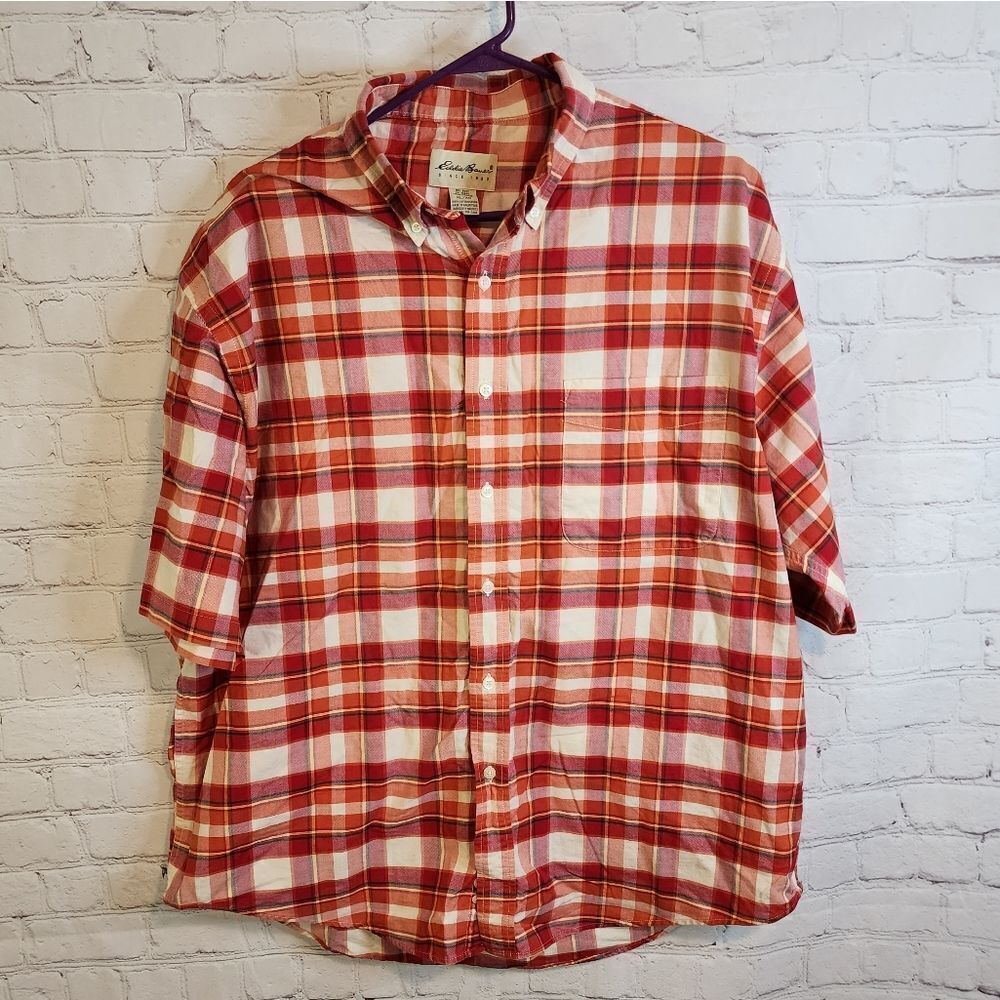 Men's Eddie Bauer button-down shirt, size XL